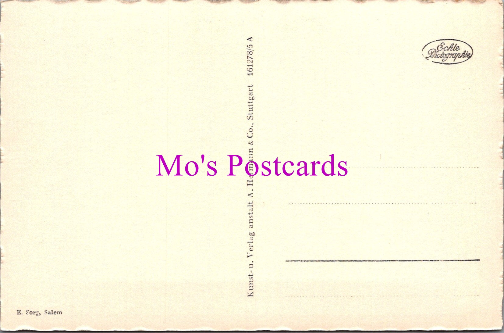 Germany Postcard - Salem,  Baden, Lower Gate House  SW14836
