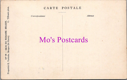 Belgium Postcard - Bruges, Quai Du Rosaire  SW14840