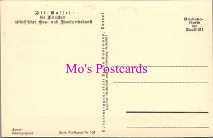 Germany Postcard - Alt-Kassel, Portal Am Haus Graben SW14848