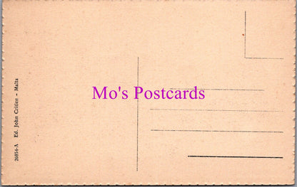 Malta Postcard - Maltese Passage Boats (Dghaisas)  SW14858