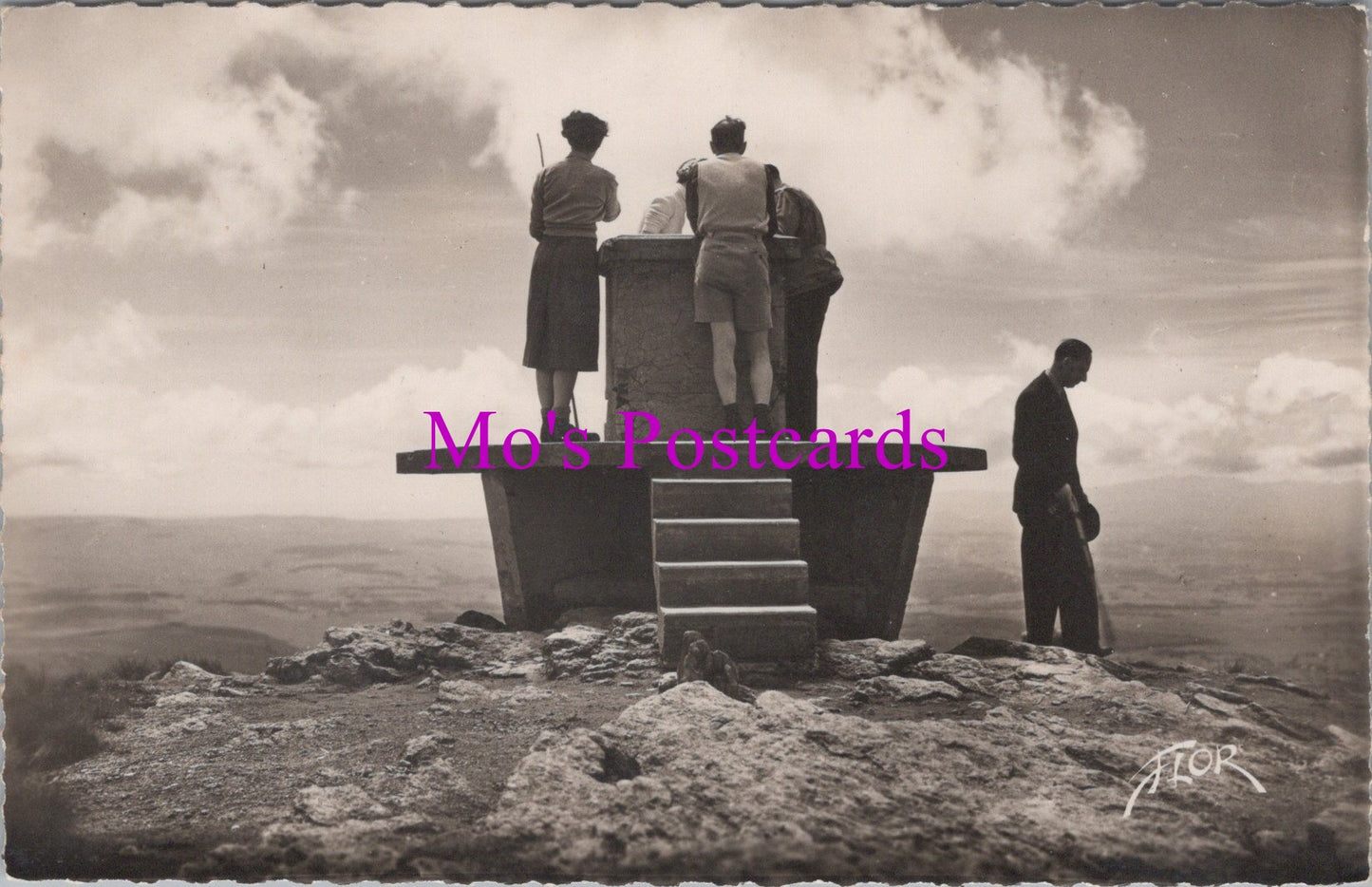 France Postcard - Le Mont-Dore, Table d'Orientation  SW15177