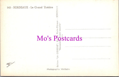 France Postcard - Bordeaux, Le Grand Theatre  SW15180
