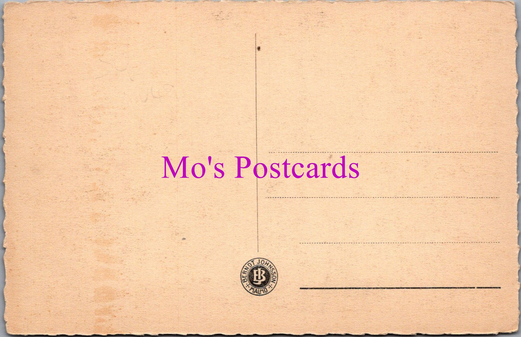 Sweden Postcard - Malmo Kanalparti Med Parkbron  DZ253