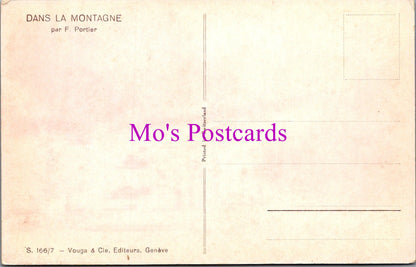 Art Postcard - Dans La Montagne, Artist F.Portier  DZ281