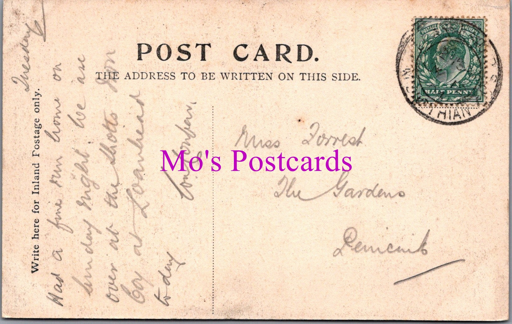 Scotland Postcard - Rosslyn Castle, Roslin, Midlothian   DZ283