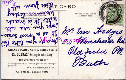 Advertising Postcard - Ch Dubras Antiseptic Toilet Soap, Jersey  DZ291
