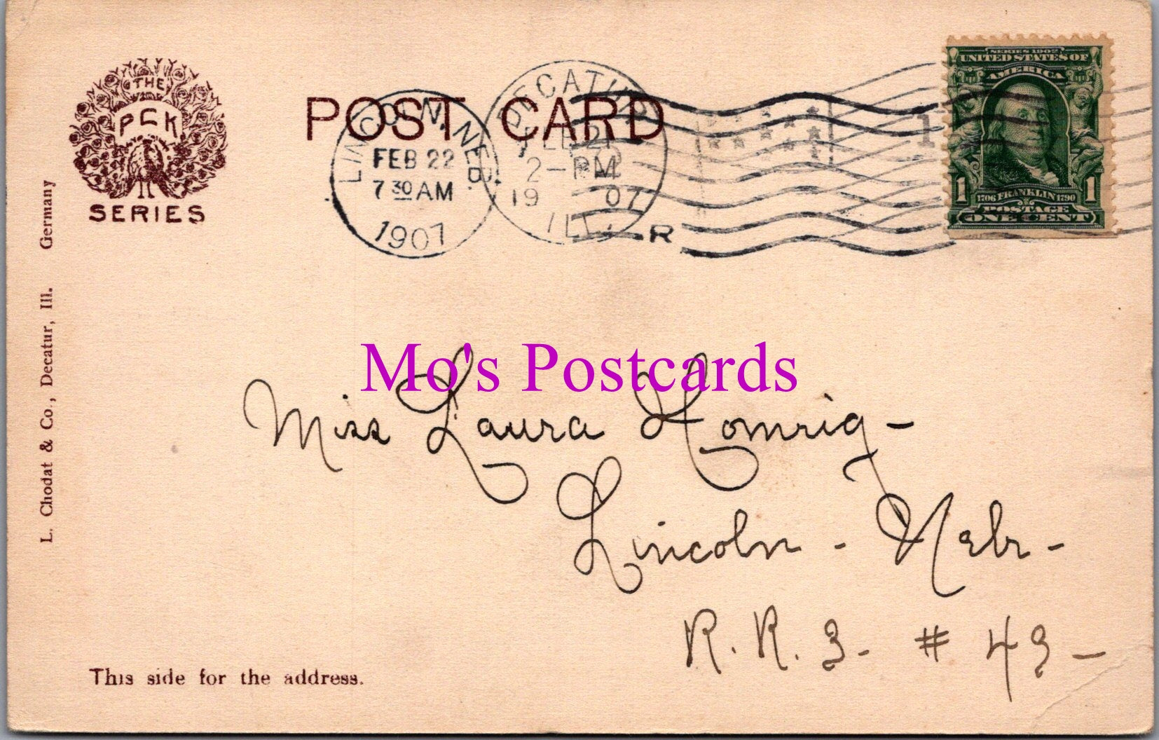 America Postcard - Decatur, Illinois, Transfer Station  DZ300