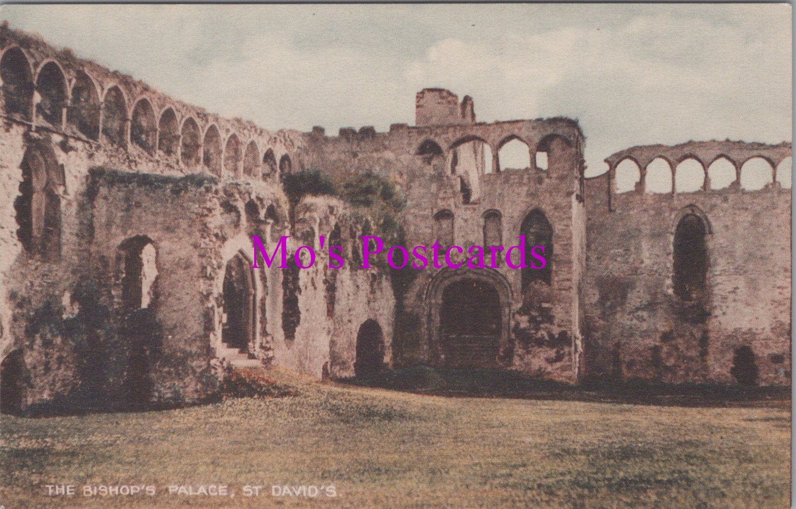Wales Postcard - St David's, The Bishop's Palace   DZ306