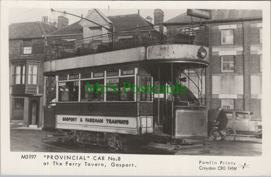 Hampshire Postcard - Gosport, "Provincial" Car No 8  - SW13735