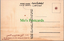 Load image into Gallery viewer, Egypt Postcard - Sunset on The Nile   SW13769
