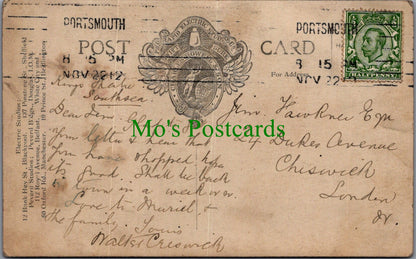 Musical Postcard - Musician Walter Creswick Playing a Cello SW13776