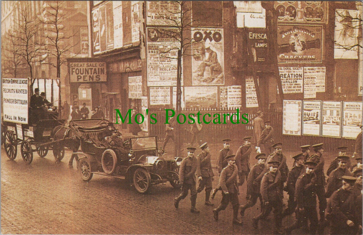 Nostalgia Postcard - Home Scenes From The Great War, London 1915 - SW13803