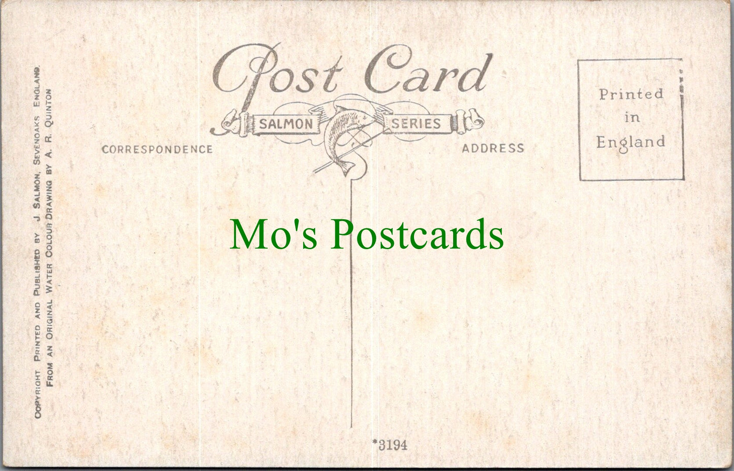 Devon Postcard -  Mars Hill, Lynmouth  SW13900