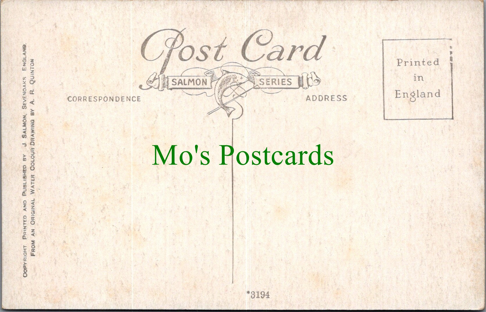 Devon Postcard -  Mars Hill, Lynmouth  SW13900