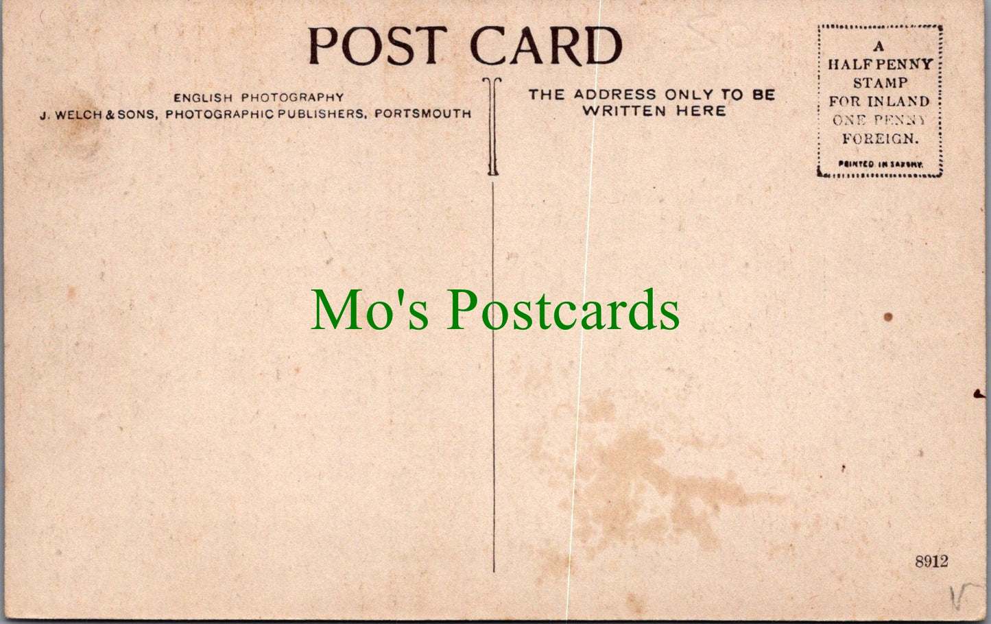 Dorset Postcard - Tilly Whim Caves, Swanage  SW13923
