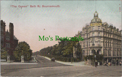 Dorset Postcard - Bournemouth, "The Queen", Bath Road   SW13972