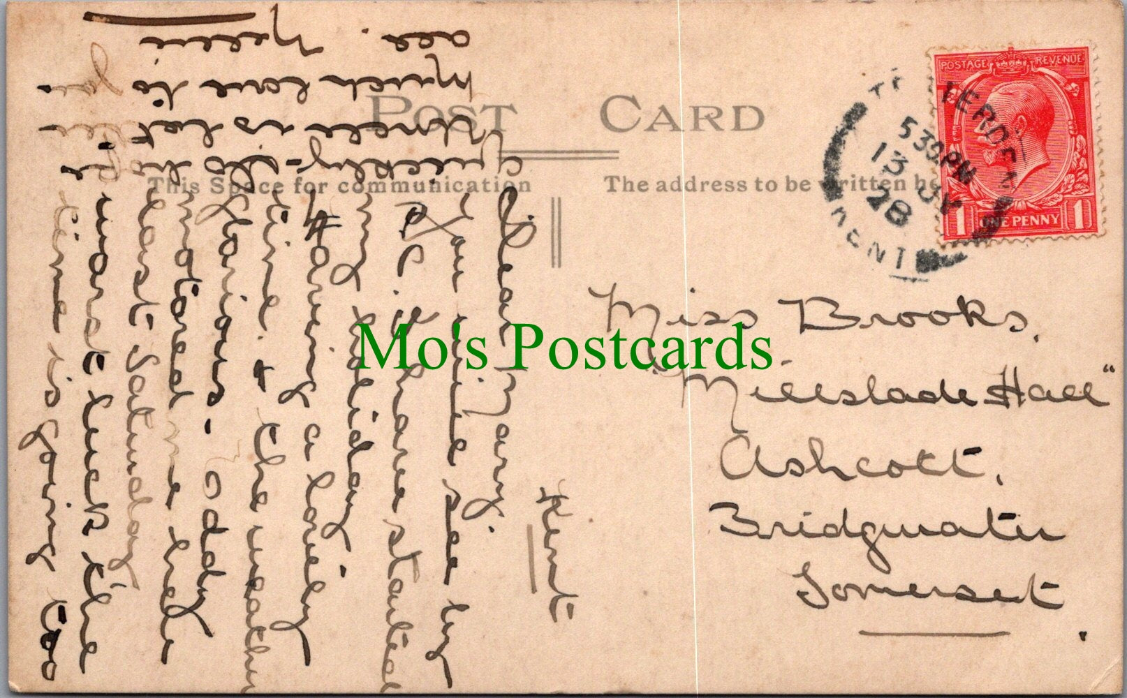 Kent Postcard - Tenterden High Street    SW13982