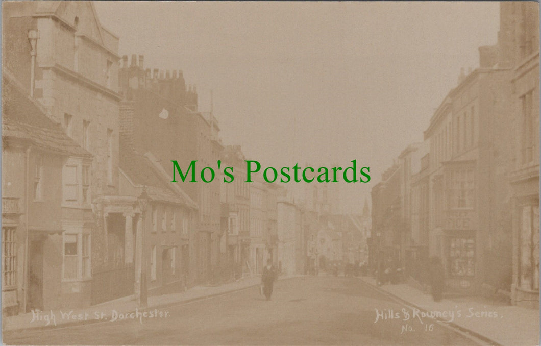 Dorset Postcard - High West Street, Dorchester  SW14022