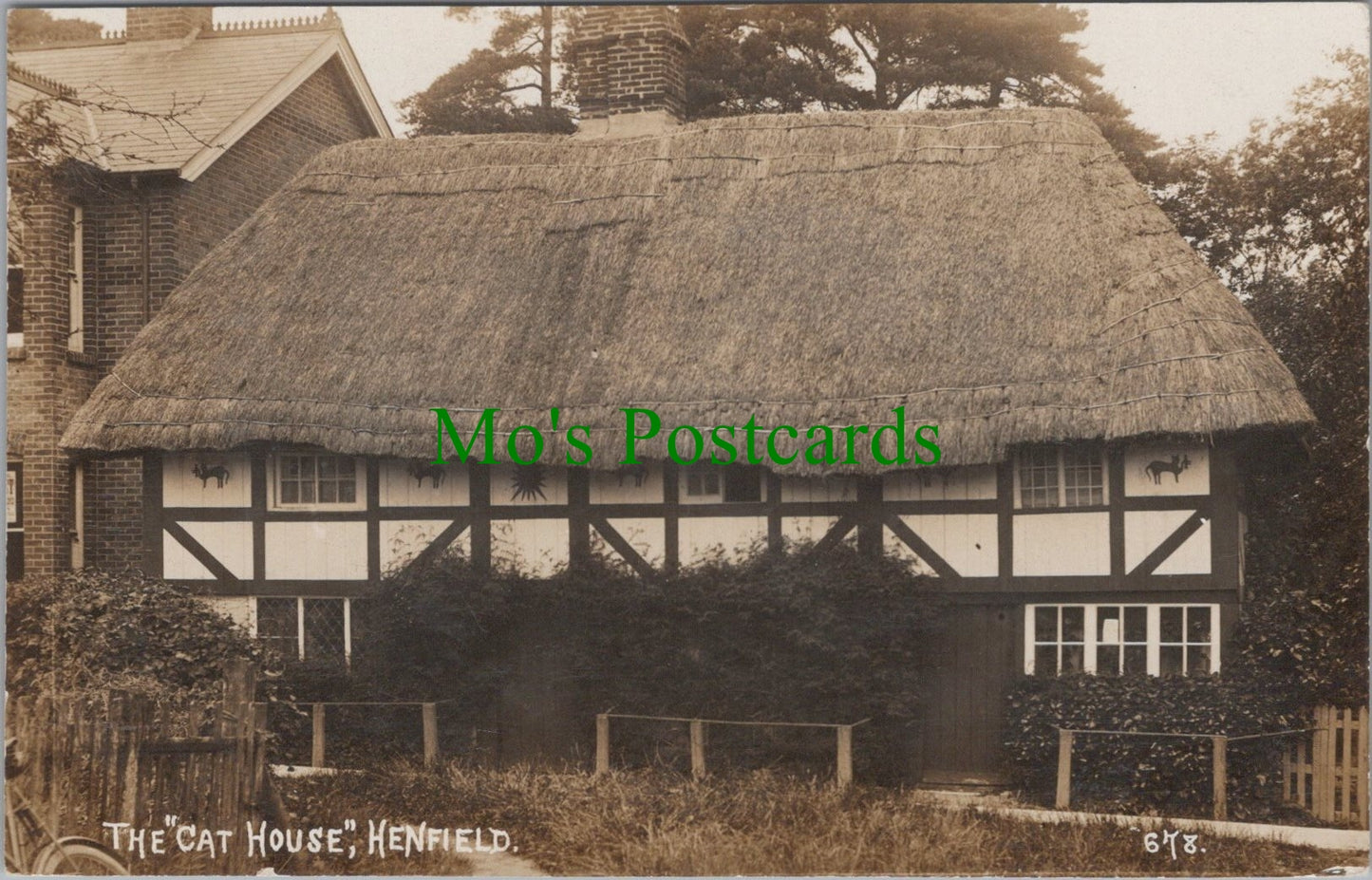 Sussex Postcard - The "Cat House", Henfield  SW14026