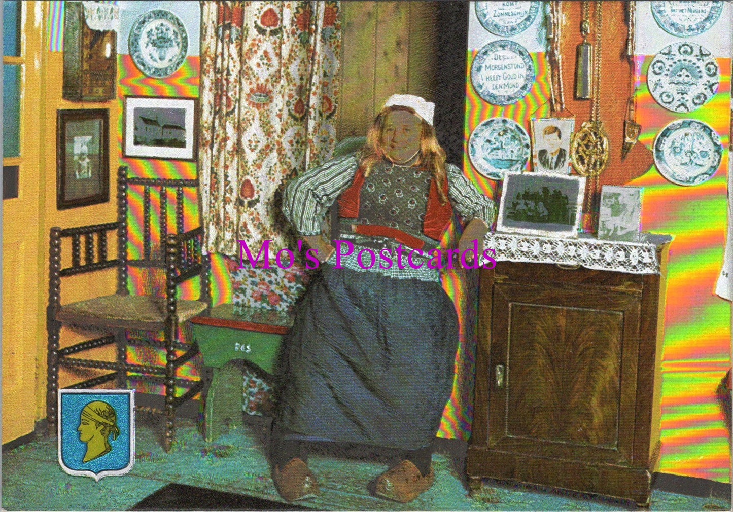 Netherlands Foil Postcard - Marken, Waterland, North Holland  SW15238
