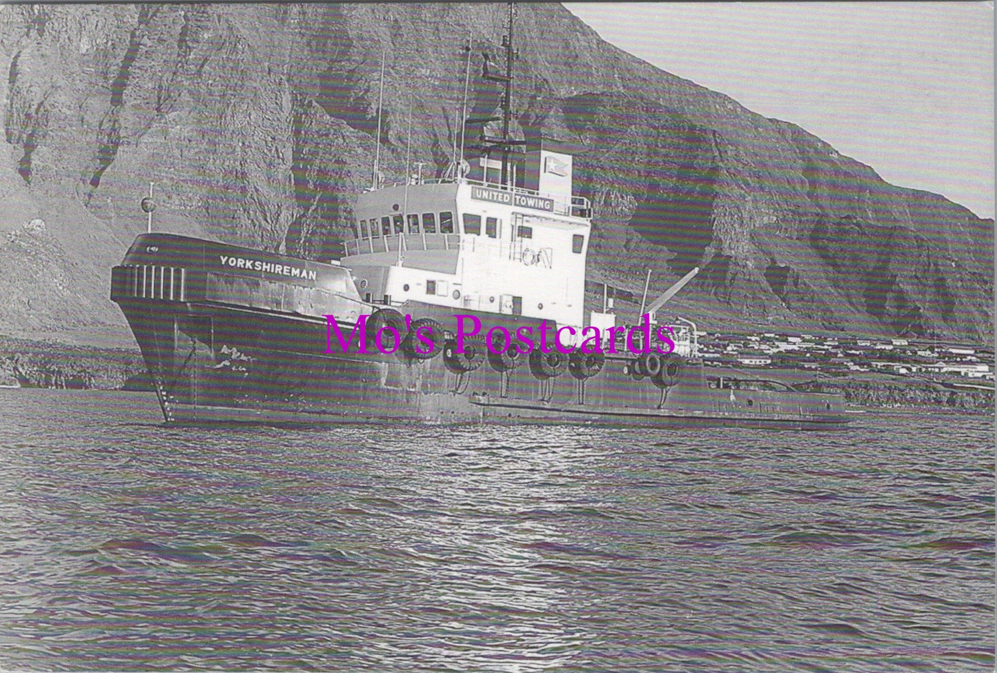 Shipping Postcard - M.T "Yorkshireman" United Towing Ltd SW15250