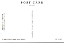 Load image into Gallery viewer, Wiltshire Postcard - St Mary&#39;s Church, Steeple Ashton   SW16525
