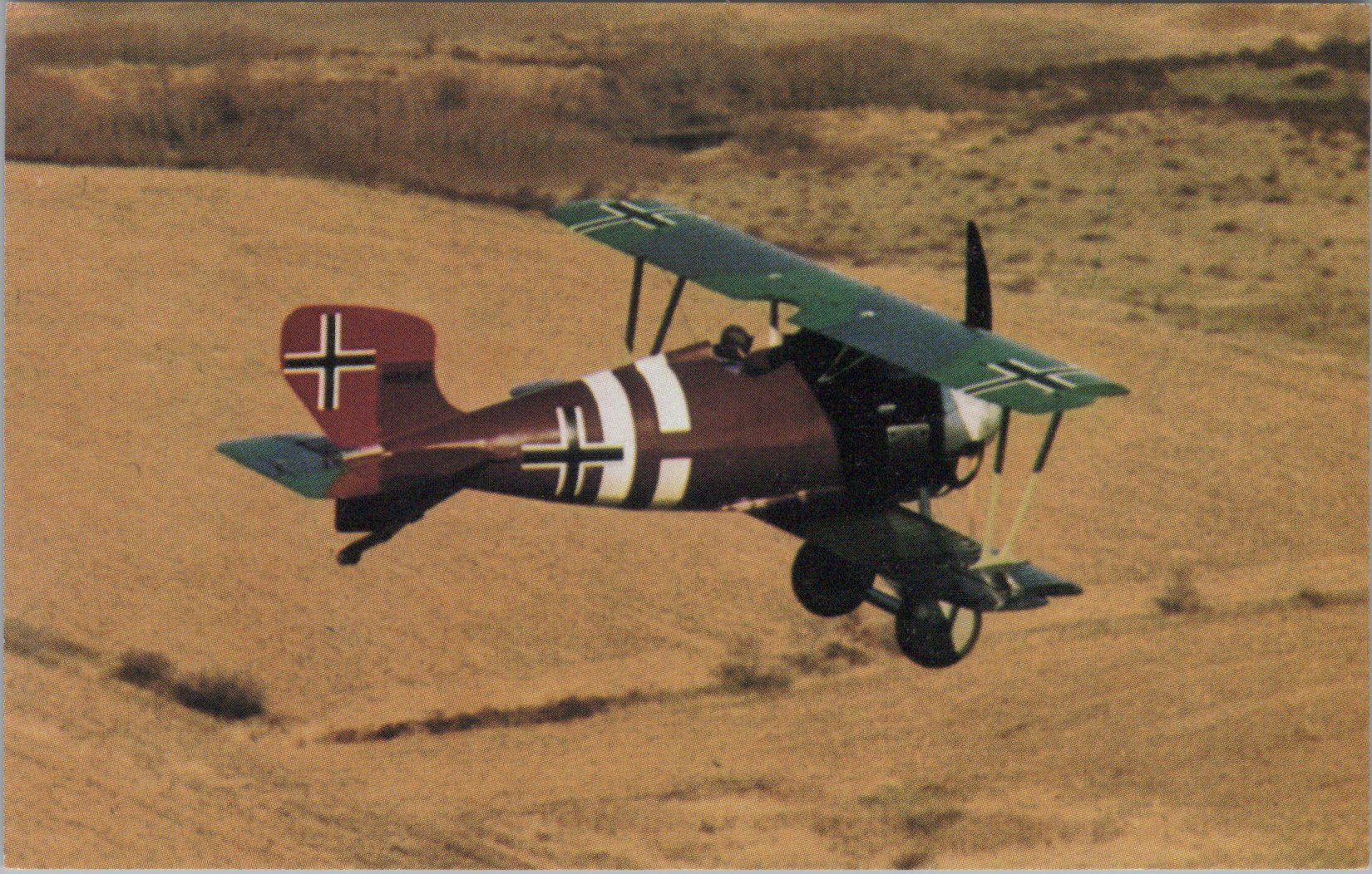 Military Aviation Postcard - The Seimans Schuckert D IV Fighter Plane SW16527