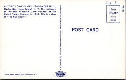 America Postcard - "Sagamore Hill", Oyster Bay, Long Island, New York  SW16538