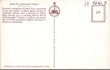 Load image into Gallery viewer, America Postcard - James Fort, Jamestown, Virginia   SW16551
