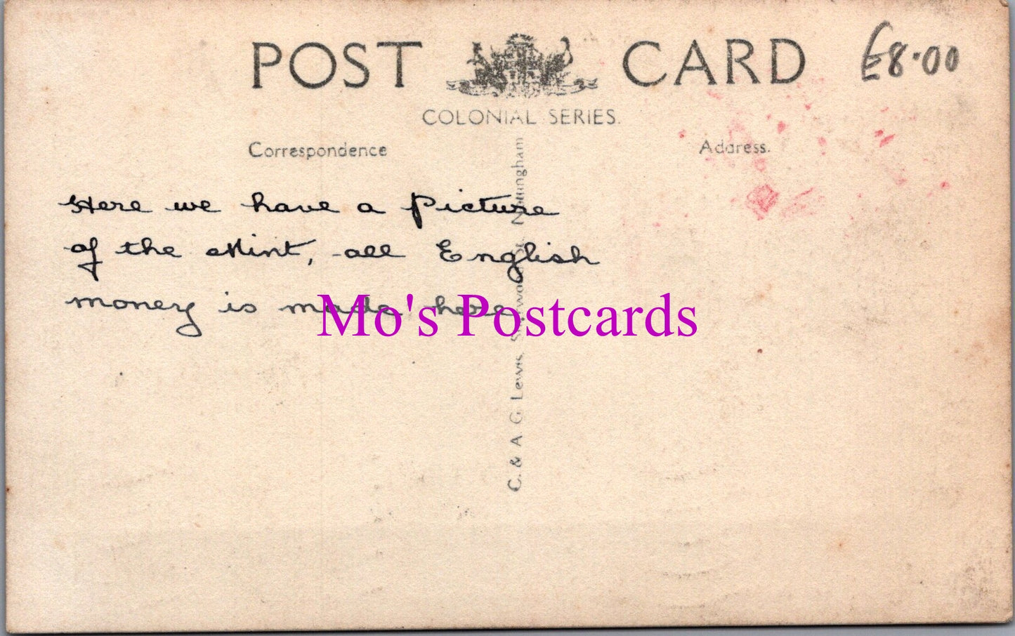 London Postcard - The Mint, Wapping   SW14666