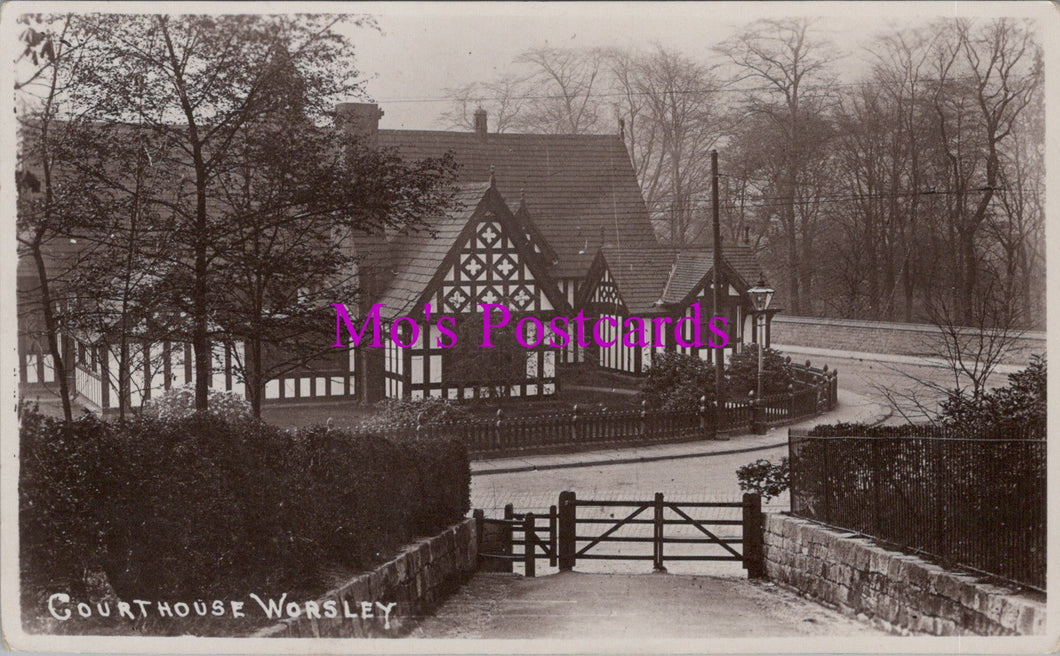 Lancashire Postcard - Courthouse Worsley  SW14672