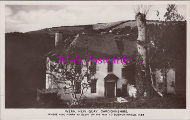 Wales Postcard - Wern, New Quay, Cardiganshire   SW14679