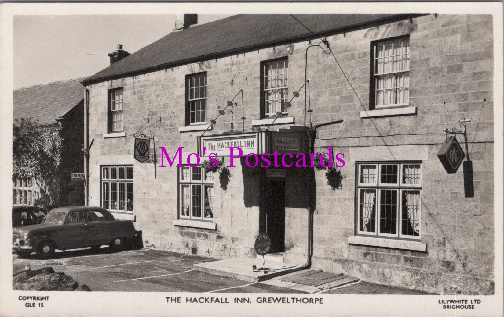 Yorkshire Postcard - The Hackfall Inn, Grewelthorpe  SW14796