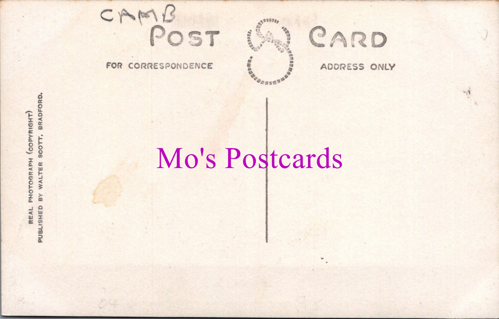 Cambridgeshire Postcard - The Old Vicarage, Grantchester  SW14804