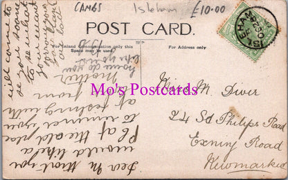 Cambridgeshire Postcard - Isleham Lock, The River Lark SW14816