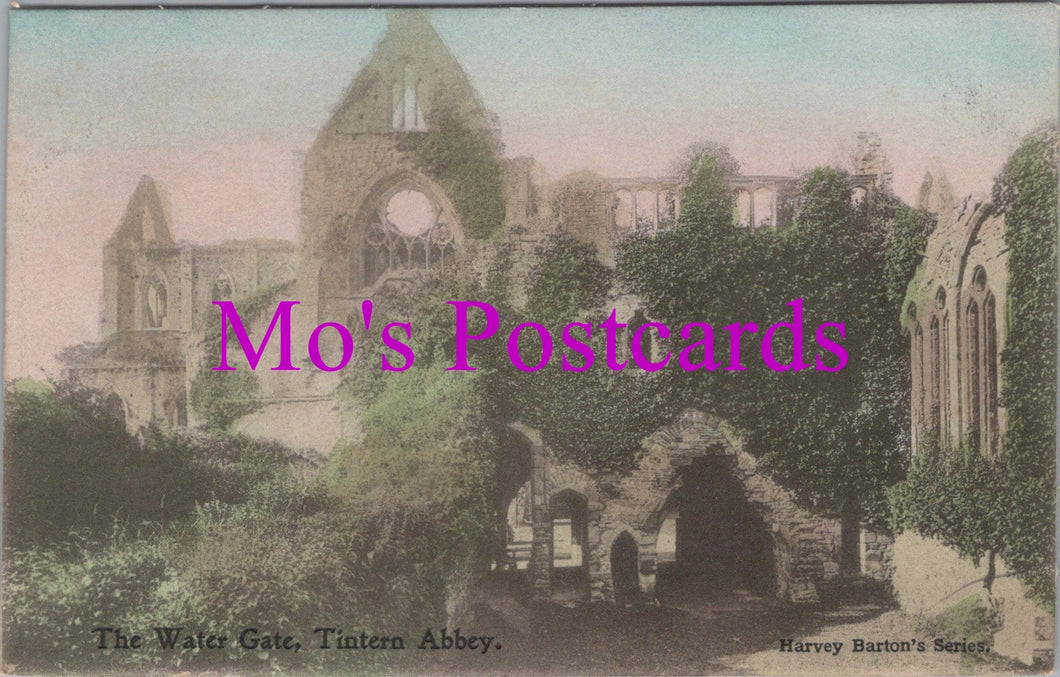 Wales Postcard - Tintern Abbey, The Water Gate   SW14502