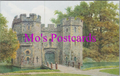 Somerset Postcard - Palace Drawbridge, Wells   SW14504