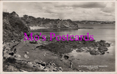 Devon Postcard - Paignton, Waterside Camp Beach  SW14507