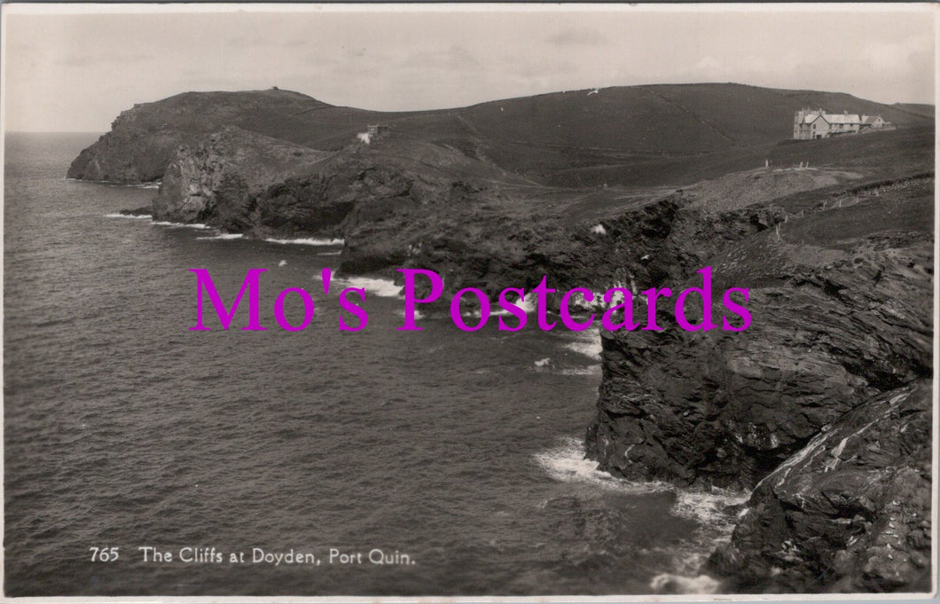 Cornwall Postcard - The Cliffs at Doyden, Port Quin  SW14510