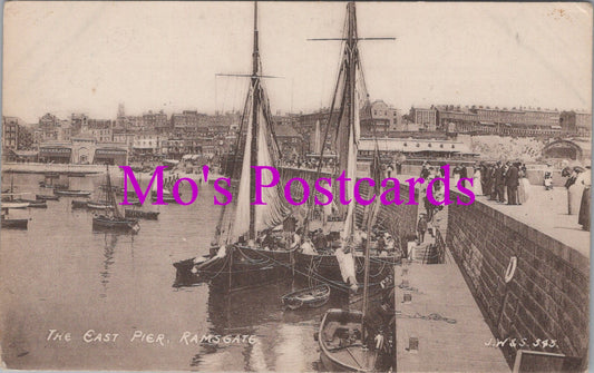 Kent Postcard - The East Pier, Ramsgate   SW14511
