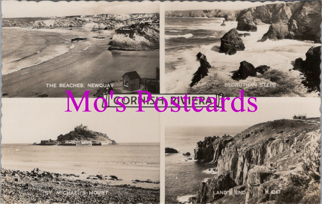 Cornwall Postcard - The Cornish Riviera  SW14515