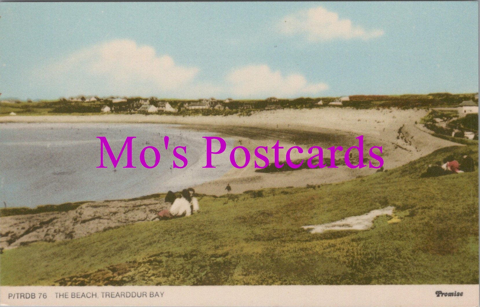 Wales Postcard - The Beach, Trearddur Bay    SW14528