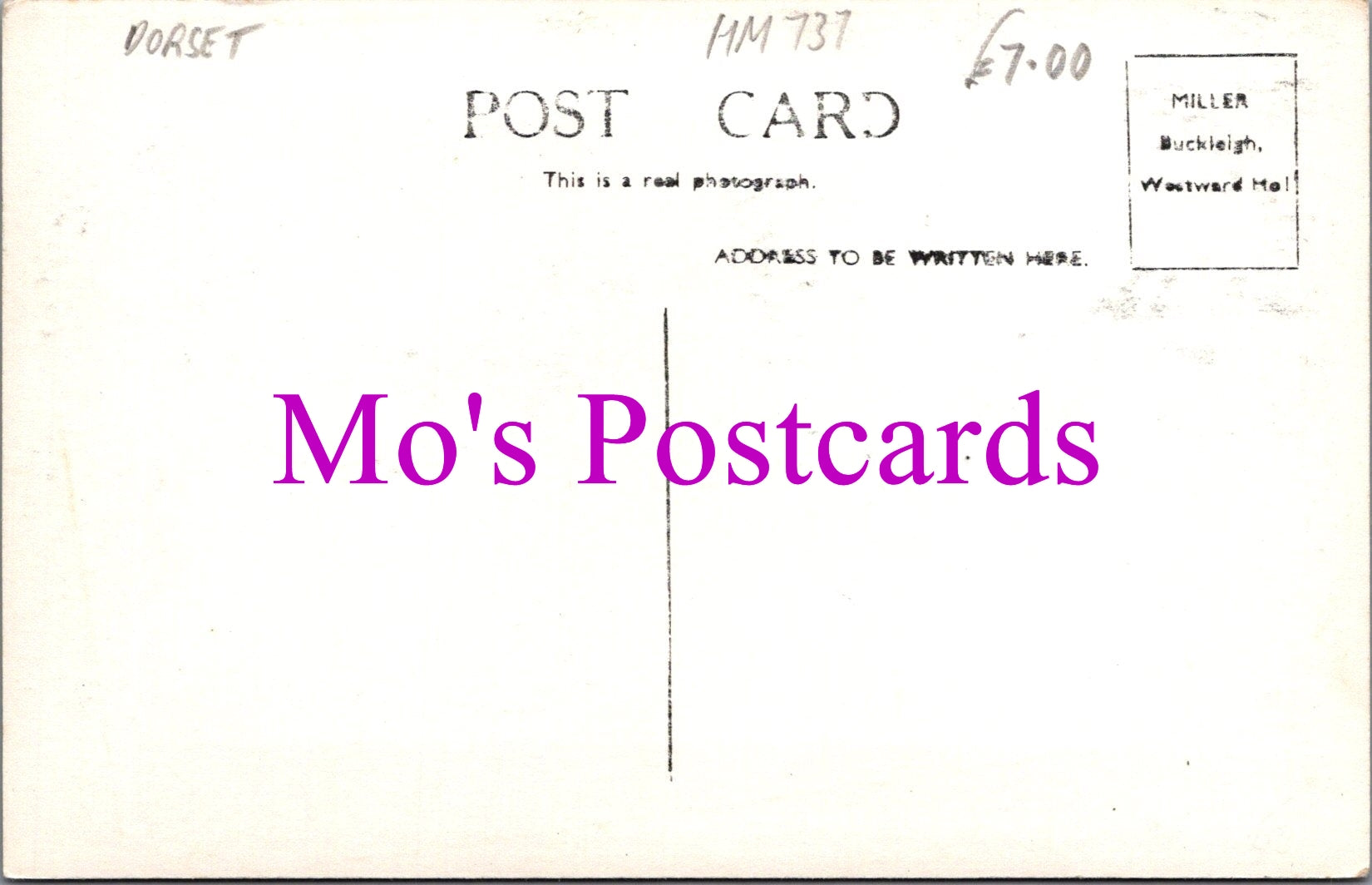 Dorset Postcard - Durweston Village   HM737