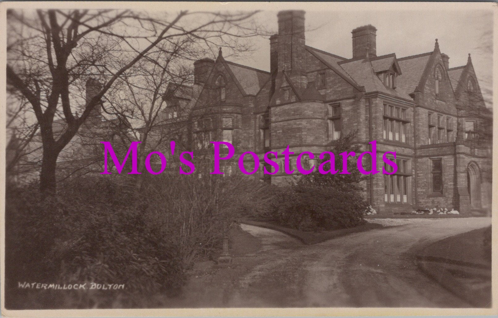 Lancashire Postcard - Watermillock, Bolton    HM739