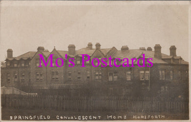 Yorkshire Postcard - Springfield Convalescent Home, Horsforth  HM743