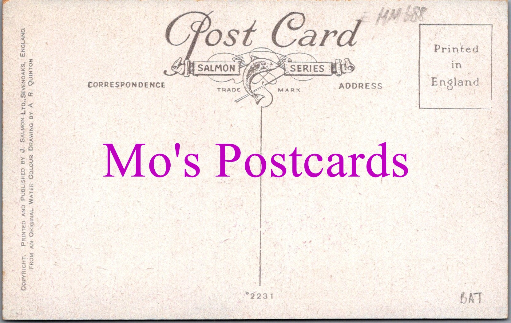 Wales Postcard - Barmouth From Llanaber Road   HM688