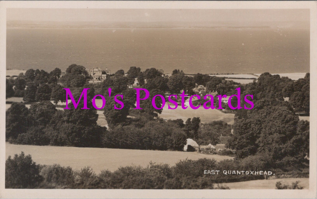Somerset Postcard - View of East Quantoxhead  HM710