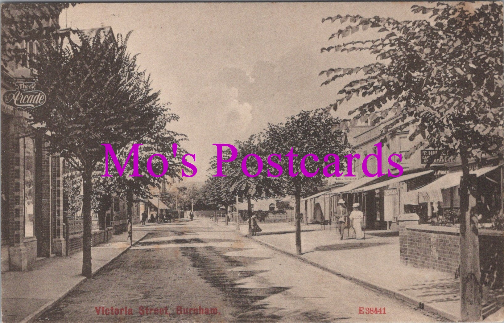 Somerset Postcard - Victoria Street, Burnham    HM711
