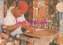 Load image into Gallery viewer, Tunisia Postcard - Souk De Tunis, An Engraver of Copper  SW15257
