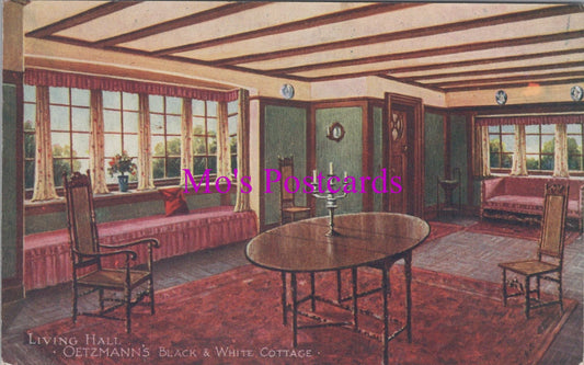Japan-British Exhibition Postcard - Oetzmann's Black and White Cottage DZ13